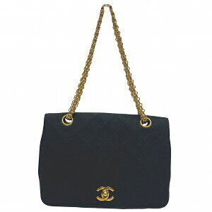 Chanel Matelasse Jersey Double Chain Shoulder Bag